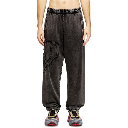 DIESEL - Men's Closed Hem Fleece Joggers