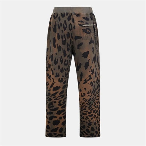 ARIES - Men's Leopard Closed Hem Fleece Joggers