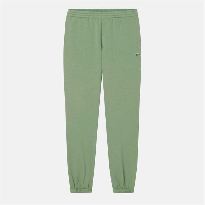 Lacoste Men's Green Basic Fleece Jogging Bottoms Medium