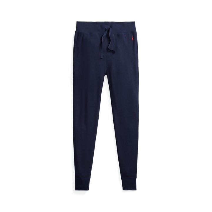 Polo Ralph Lauren Men's Blue Waffle Jogging Bottoms - XL