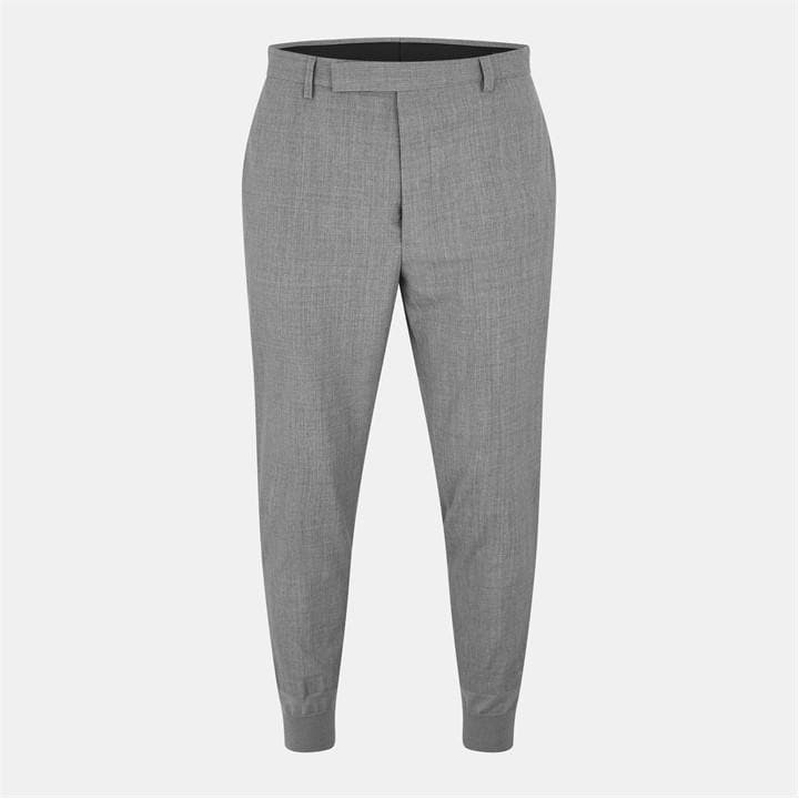 Prada Men's Grey Wool Joggers Large
