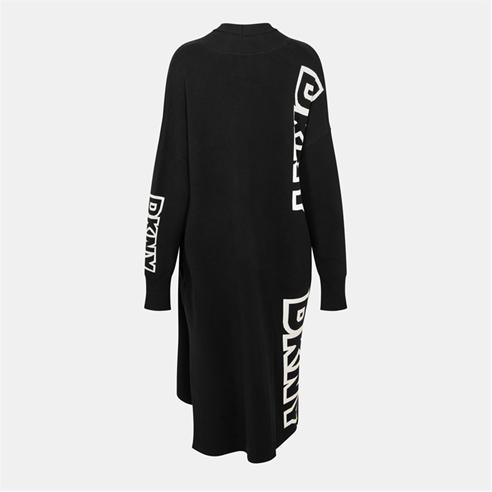 DKNY - Women's Exploded Textured Knit Relaxed Fit Cardigan