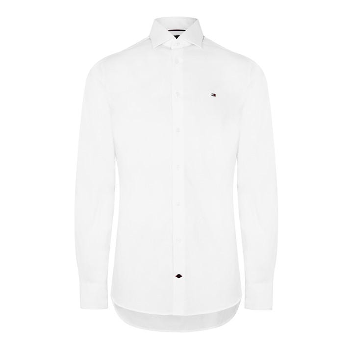 Tommy Hilfiger Core Poplin Classic Slim Shirt – White