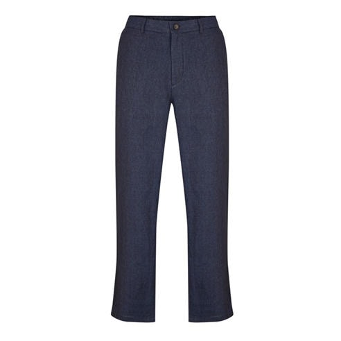 PAL ZILERI - Men's Linen Straight Leg Trousers