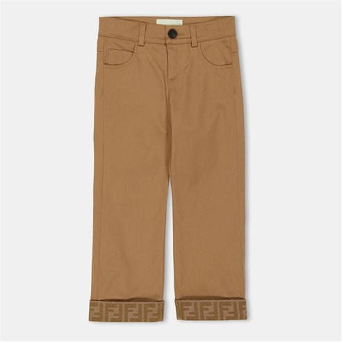FENDI - Kids' Structured Fit Chinos