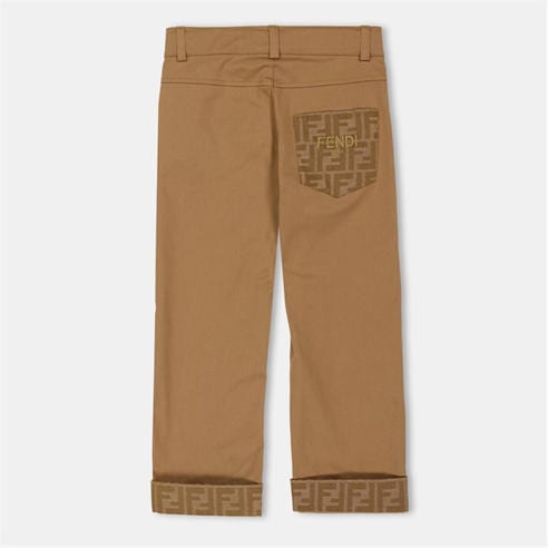 FENDI - Kids' Structured Fit Chinos