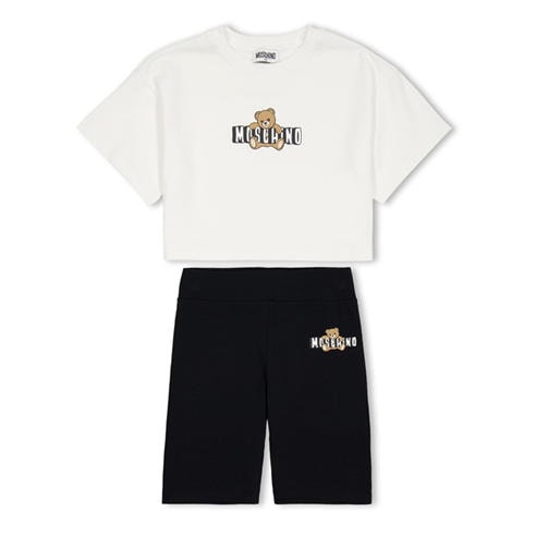MOSCHINO - Kids' T-Shirt and Leggings Set