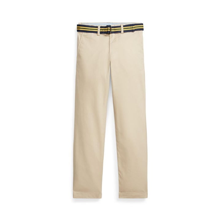 Polo Ralph Lauren Boys Beige Kids' Adjustable Waistband Chinos - 9 - 10 Years