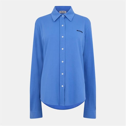 MIU MIU - Women's Long Sleeve Polo Shirt