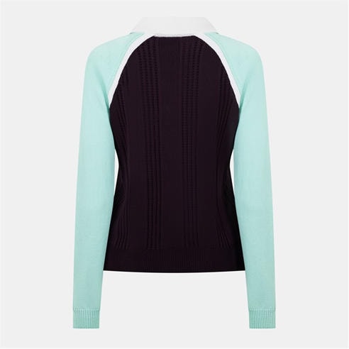 CASABLANCA - Women's Casa Sporty Long-Sleeve Polo Shirt