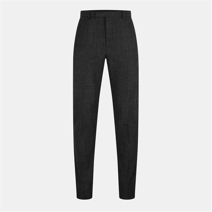 Gucci Men's Grey Wool Straight Leg Trousers - XL