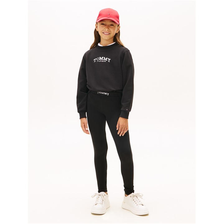 Tommy Hilfiger Girls Black Kids' Clothing Set