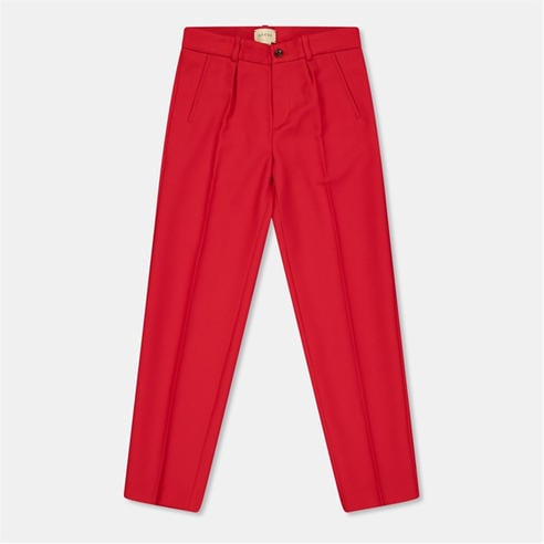 GUCCI - Kids' Italian Fabric Straight Leg Trousers