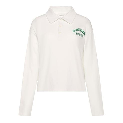 Calvin Klein - Women's Long Sleeve Polo Shirt