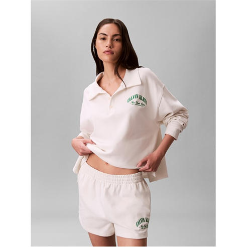 Calvin Klein - Women's Long Sleeve Polo Shirt