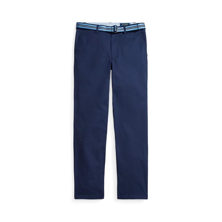 Polo Ralph Lauren Boys Blue Kids' Flat Front Chinos - 9 - 10 Years