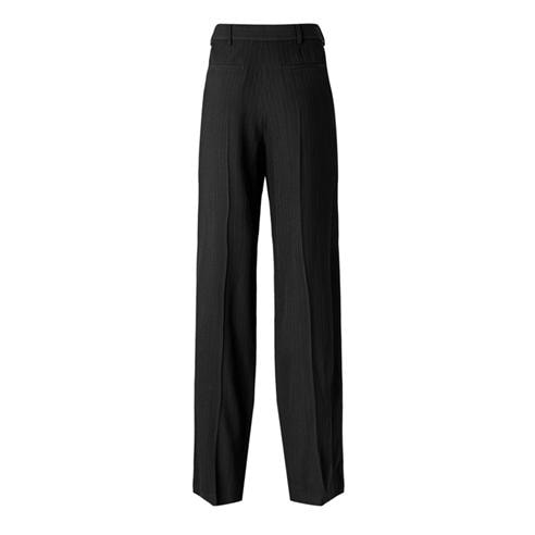 SAINT LAURENT - Men's Show Pinstripe Mid-Rise Straight Leg Trousers