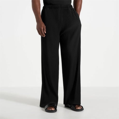 MANIERE DE VOIR - Mens Jonas Pleated Wide Leg Trousers