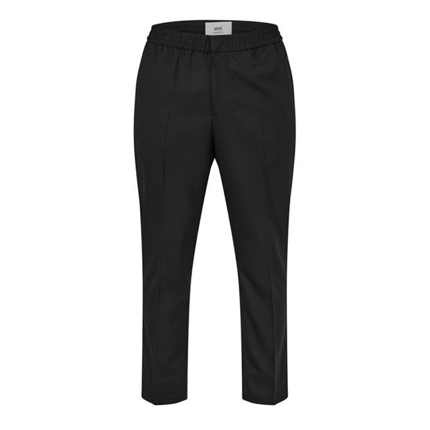 AMI PARIS Elasticated Waist Trousers,All Products : American Fashion Style Bags On Sale