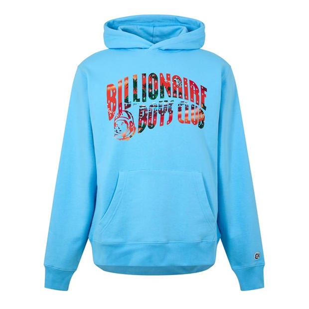 Light Blue - BILLIONAIRE BOYS CLUB - Tropical Logo Hoodie