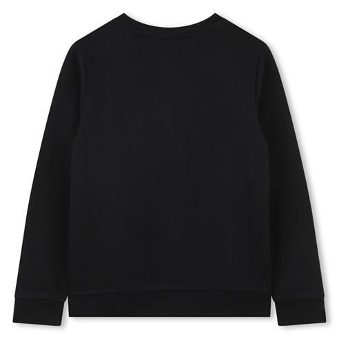 Boss - Kids' Bold Logo Relaxed Fit Crew Sweatshirt