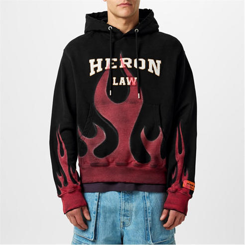 HERON PRESTON - Men's Law Flames Hoodie