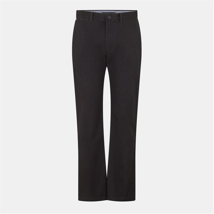 Tommy Hilfiger Men's Black Tommy Denton Chino Size 36 R