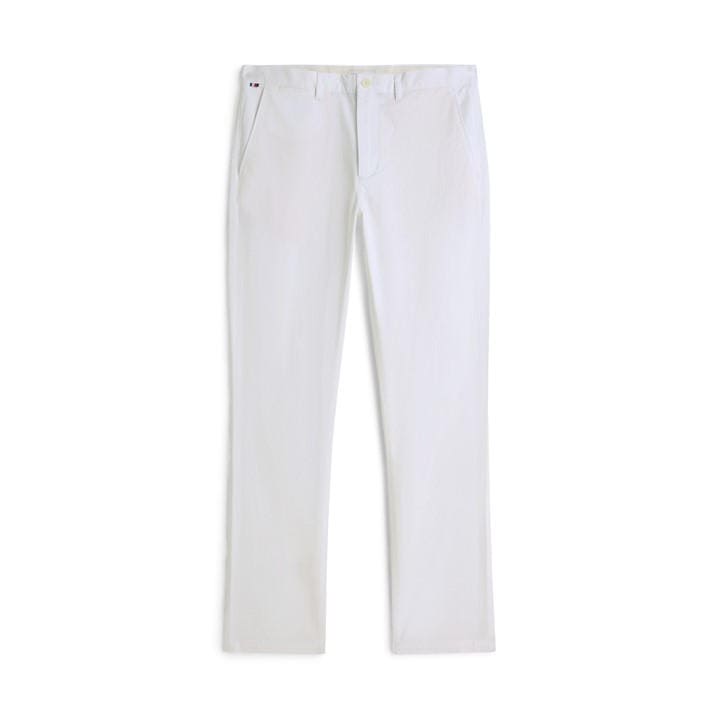 Tommy Hilfiger Men's White Tommy Dentntwill Trs Sn62