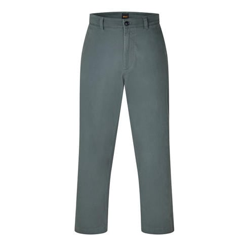 Boss - Mens BOSS ORANGE Chino Trousers with Logo Detail