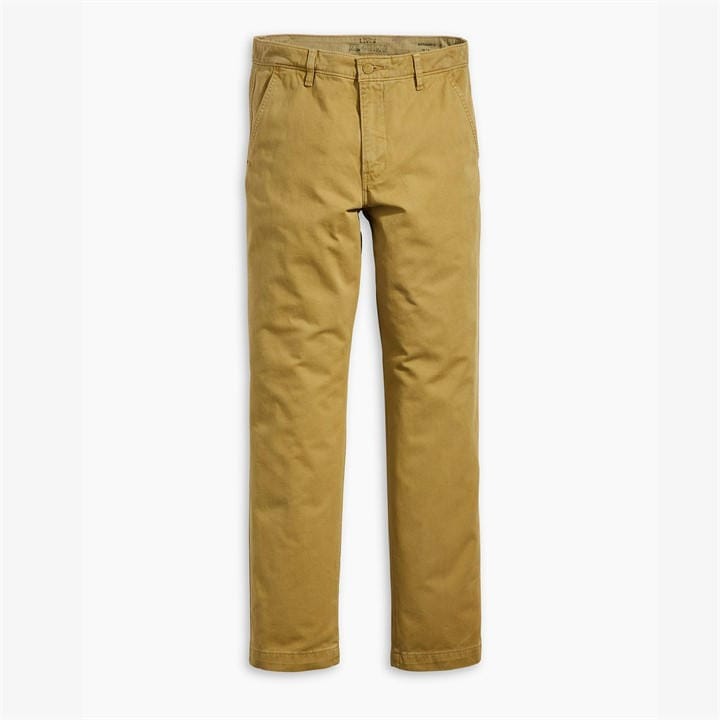 Levis Men's Beige Xx Chino Authentic Straight Trousers Size 38 R