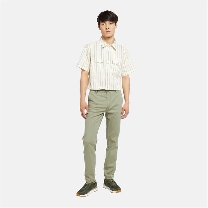Levis Men's Green Deep Lichen Chinos