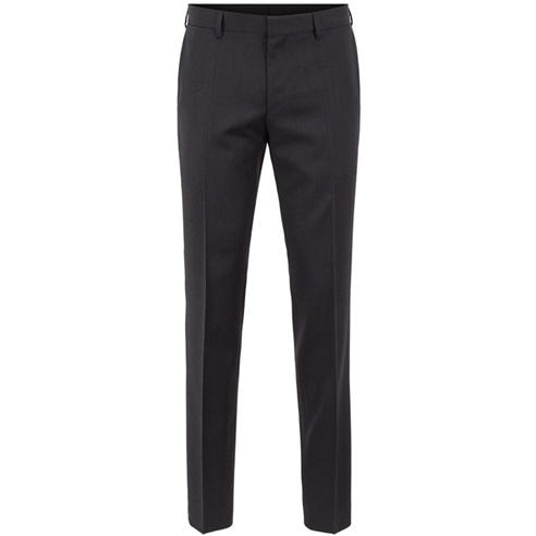 Boss - Men's Herringbone Twill Gibson Italian Wool Trousers