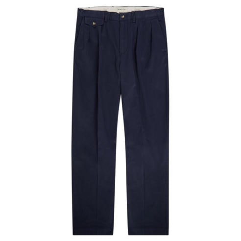Gant - Men's Pleated Twill Chinos