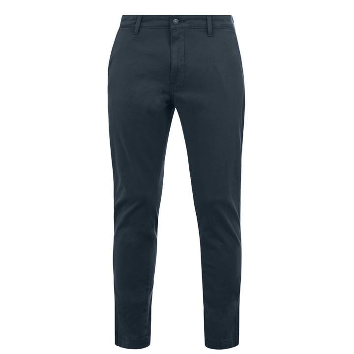 Levis Men's Blue Chino Regular Tapered Trousers Size 38 R