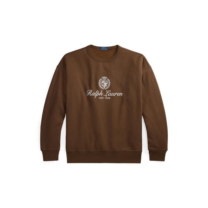 Polo Ralph Lauren Men's Brown Crew Sweatshirt - M