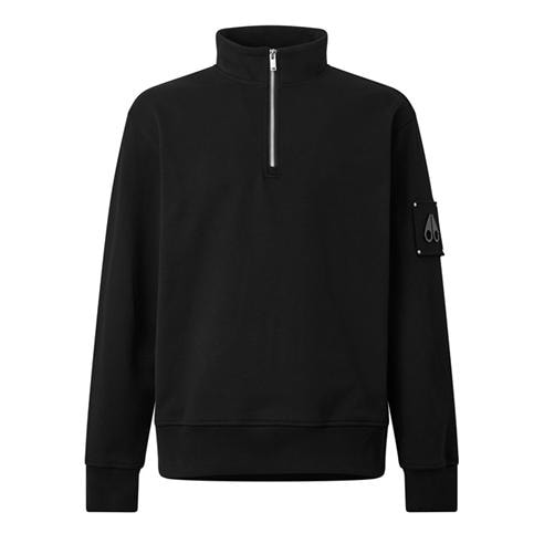 MOOSE KNUCKLES - Men's Hartsfield Cotton Crew-Neck Sweatshirt