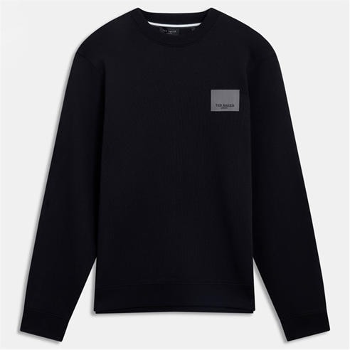 Ted Baker - Ted Baker LS Logo Patch Sweatshirt