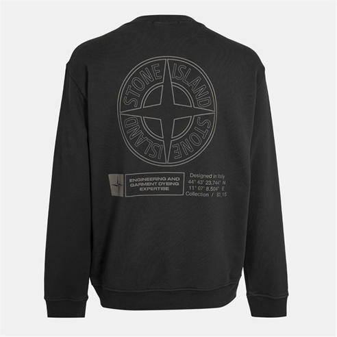 STONE ISLAND - Graphic Crew Neck Jumper