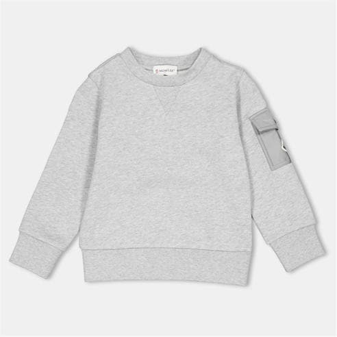 MONCLER - Kids' Crew Sweatshirt