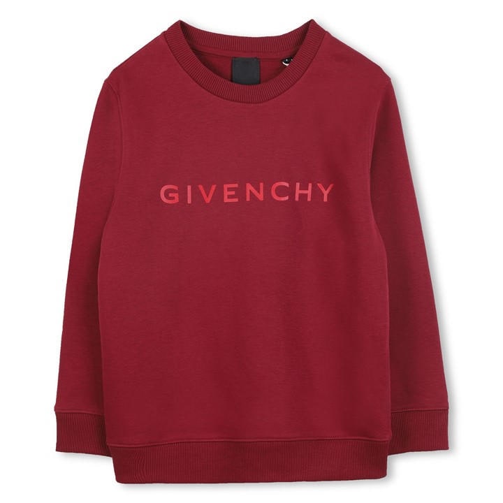 Givenchy  Kids Red ' Logo Crew-Neck Sweatshirt - 14 - 16 Years