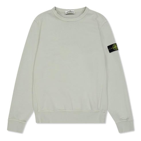 STONE ISLAND - Kids' Badge Crew Sweatshirt