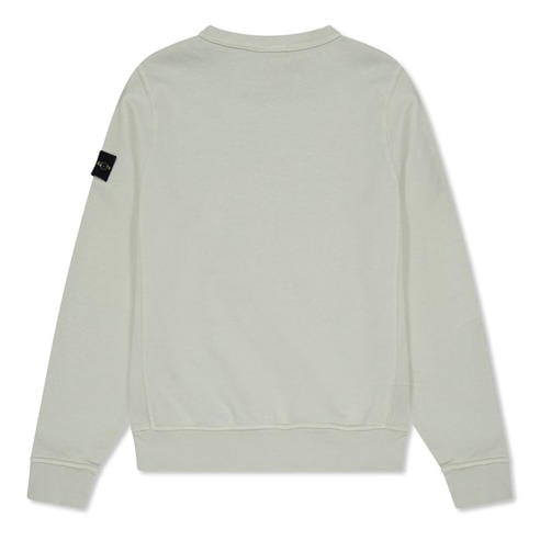 STONE ISLAND - Kids' Badge Crew Sweatshirt