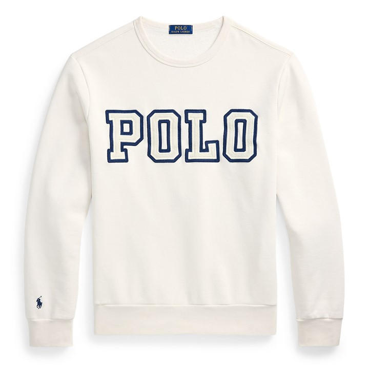 Polo Ralph Lauren Men's Beige Crew Sweatshirt