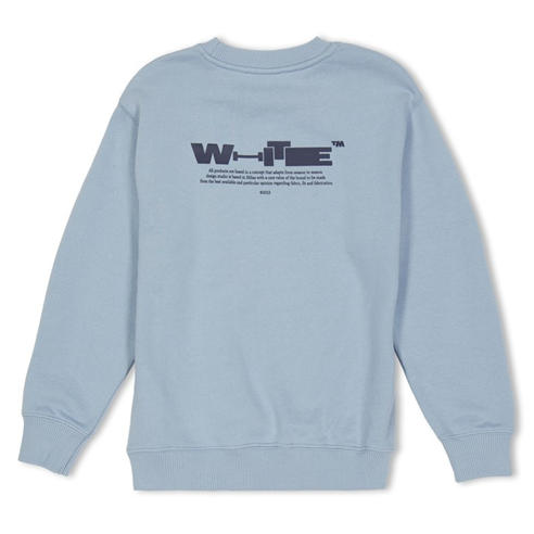 OFF WHITE - Unisex Kids' Crew Sweatshirt