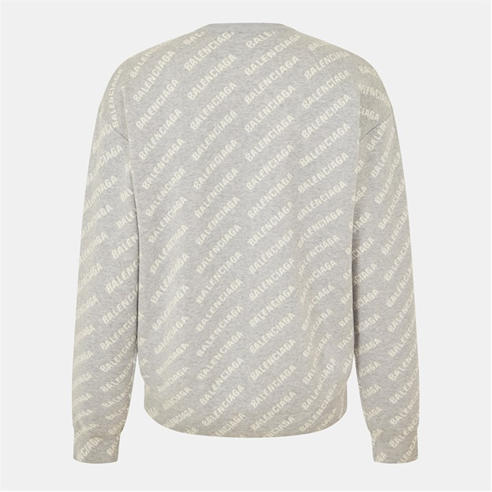 BALENCIAGA - Mini All-over Logo Sweater