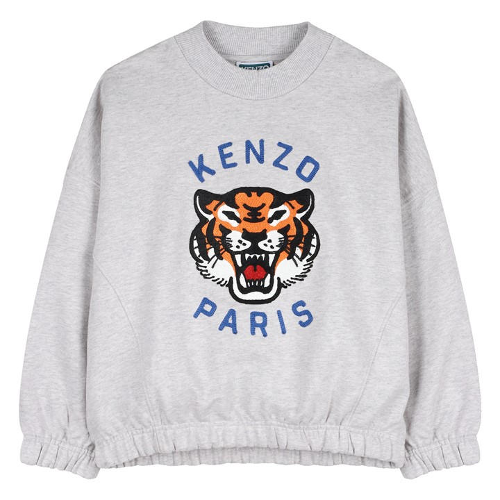 Kenzo  Kids Grey ' Crew Sweatshirt - 9 - 10 Years