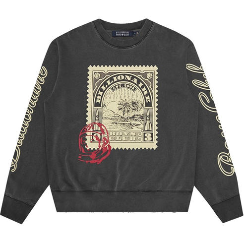 BILLIONAIRE BOYS CLUB - BBC Stamp OS Crw Sn63
