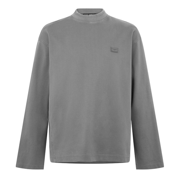 Dolce And Gabbana Men's Grey Crew Neck Jumper Medium