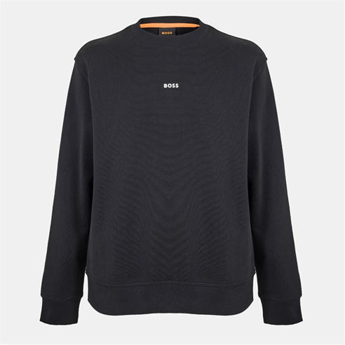Boss - Men's WeSmallcrew Orange Crew Sweatshirt