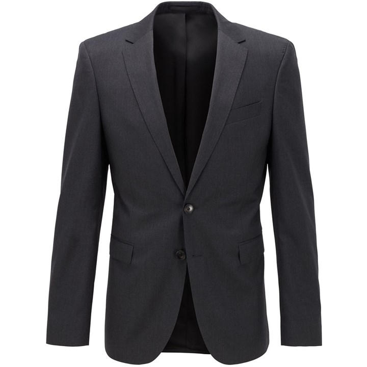 Boss Men’s Ryan Cyl Slim Fit Wool Suit Jacket – Grey Boss Men’s Ryan Cyl Slim Fit Wool Suit Jacket – Grey